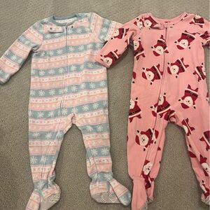 Christmas / Winter Fleece Pajamas